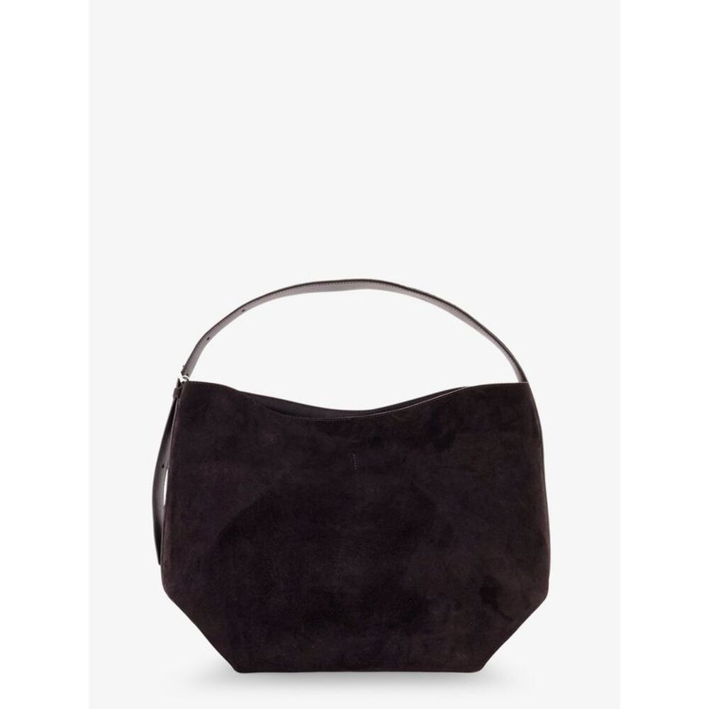 Toteme Women Medium Belted Suede Shoulder Bag